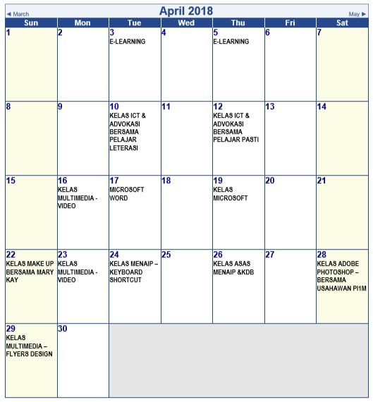 APRIL 2018