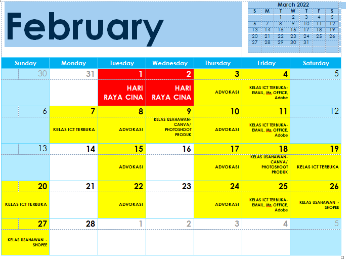 february